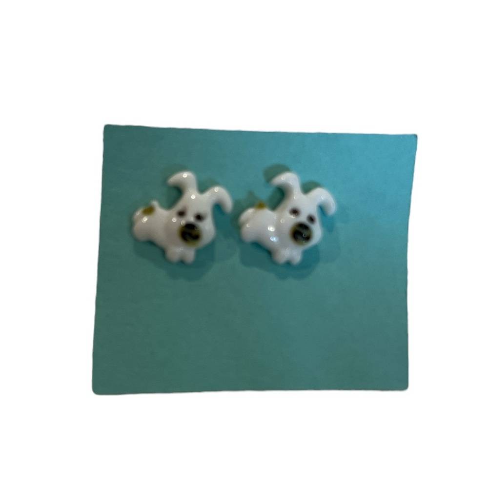 Puppy Earrings